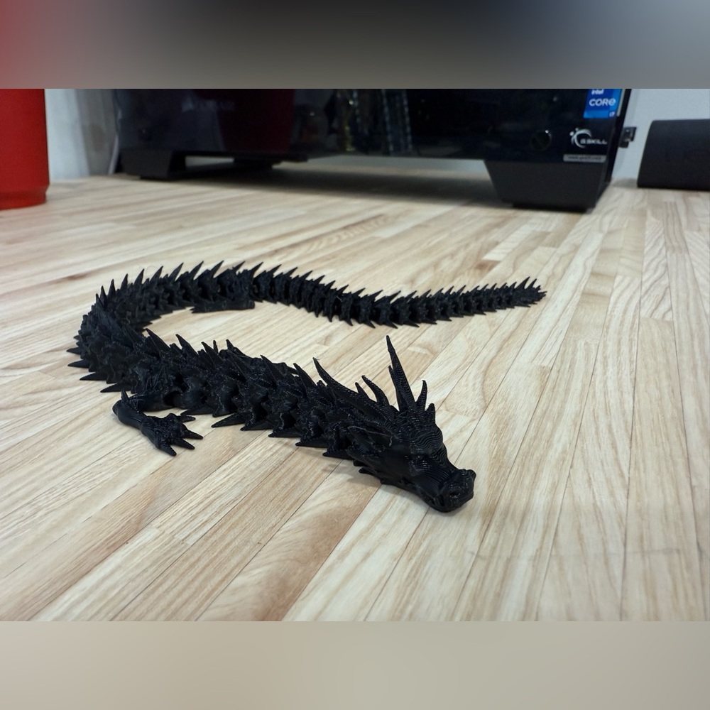 3D printed dragons